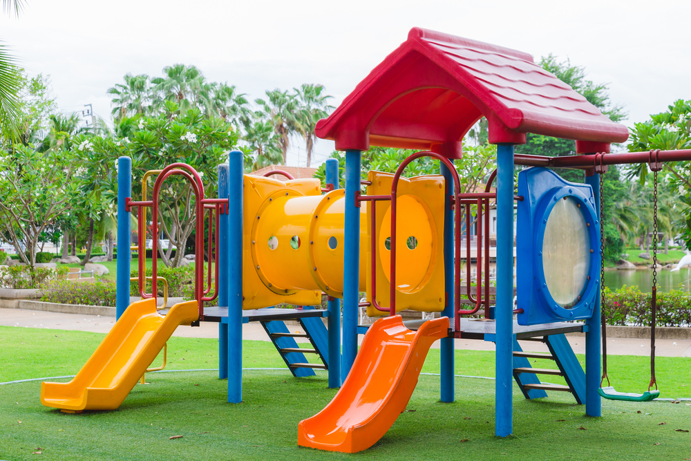 Serene playground installed by JMSC Build & Play in Indiana