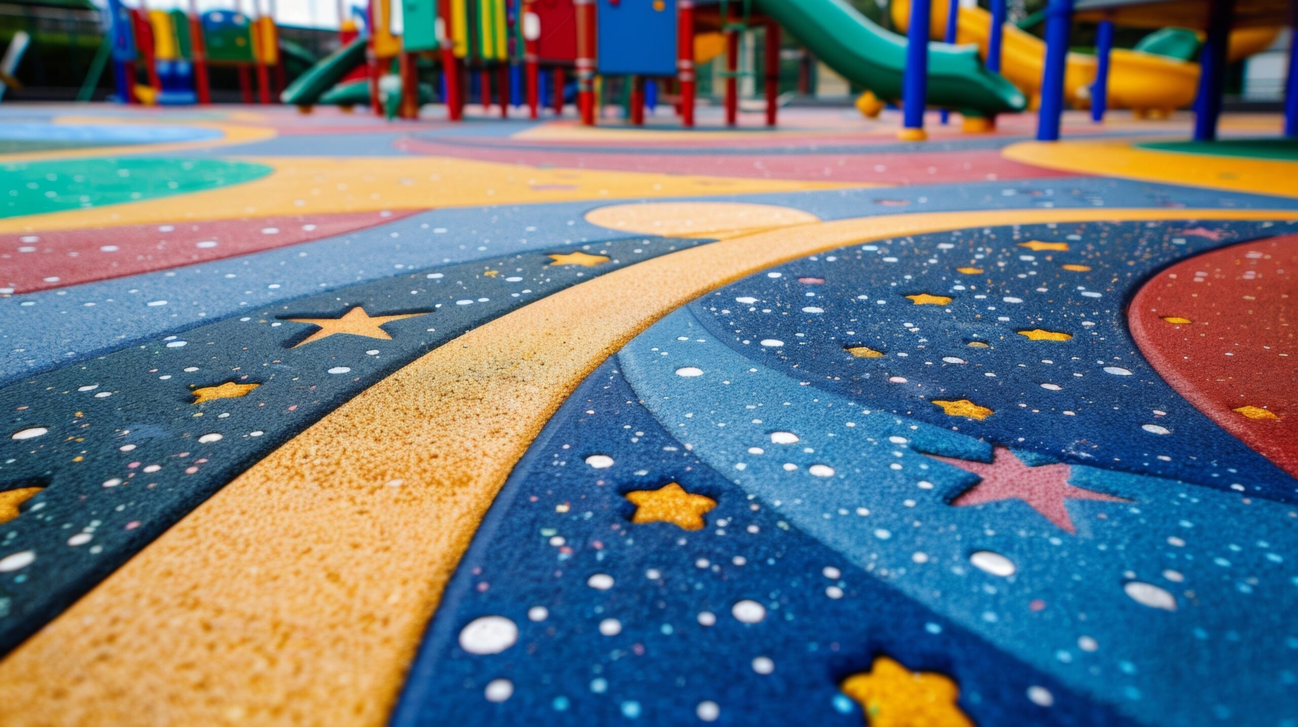 Pour-in-Place Rubber Playground Surfacing: Safe and Durable Surface for Children's Play